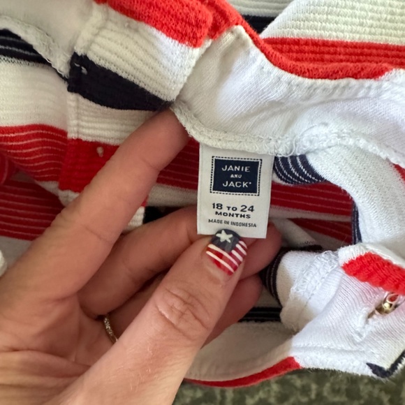 Janie and Jack Dress 4th of July Sz 18-24 months - Picture 3 of 3